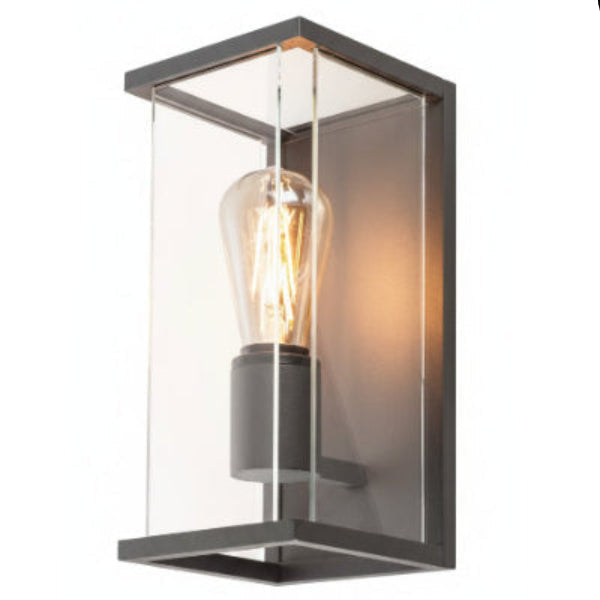 Wandleuchte QUADRULO WL IP44 290×140×160mm anthrazit