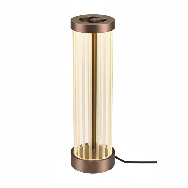 LED-Tischleuchte SLV QUIMERA 4.3W 110lm 927/930 Schalter Ø80×277mm Kupfer