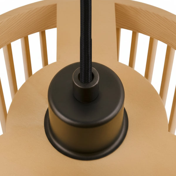 Pendelleuchte WUD cylindrical E27 1×60W direkt Ø250mm braun