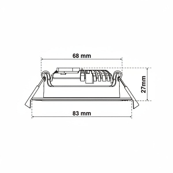 EB LED Spot 5W/8W ws 3CCT IP65
