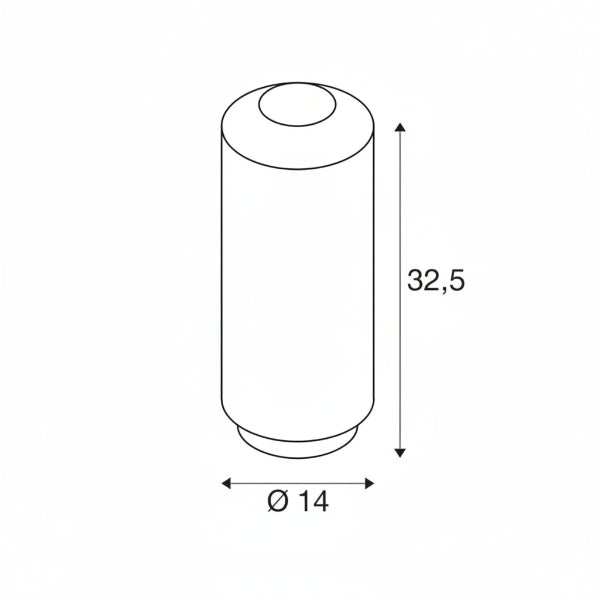Tischleuchte SLV PANTILO SLIM E27 1×15W DIM chrom