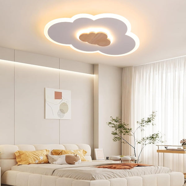 FANLG LED Deckenlampe Kinderzimmer, 40CM Wolke Deckenleuchte Kinderlampe Warmweiss 3000K kreative Wolkenlampe Deckenlampe für Kinderzimmer | Schlafzimmer