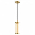 LED-Pendelleuchte SLV QUIMERA 8.2W 310lm 927…930 DIM Ø76×470mm Messing